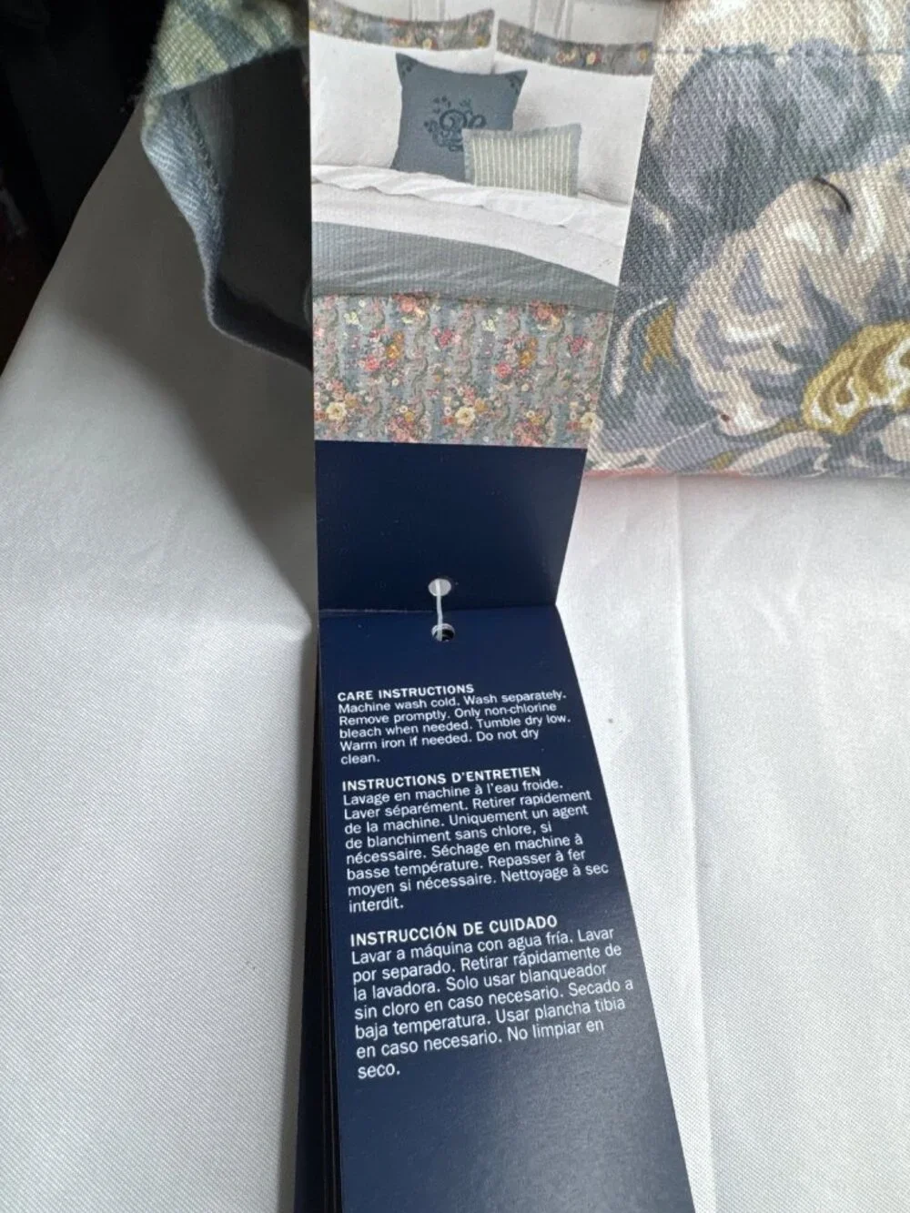 NWT Ralph Lauren Adalia Duvet Cover Blue Multi Size King